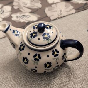 Polish Pottery Teapot